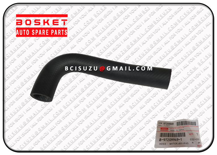 ISUZU 8-97209949-1 4HK1 HOSE; WATER,BY-PASS