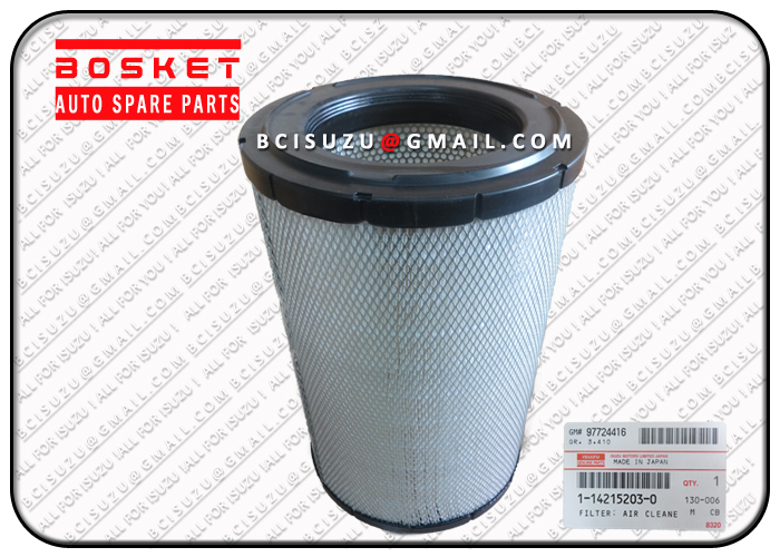 1142152030 1-14215203-0 Air Cleaner Filter For Isuzu CYZ51 6WF1 