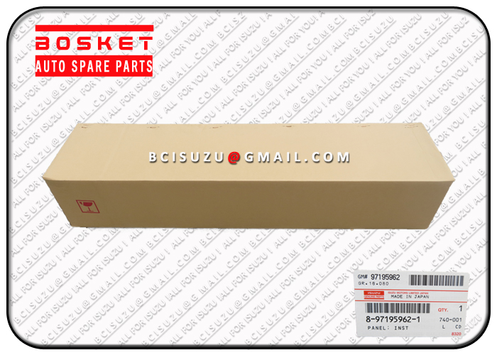 8971959621 8-97195962-1 Panel Inst For Isuzu NPR 4HE1 