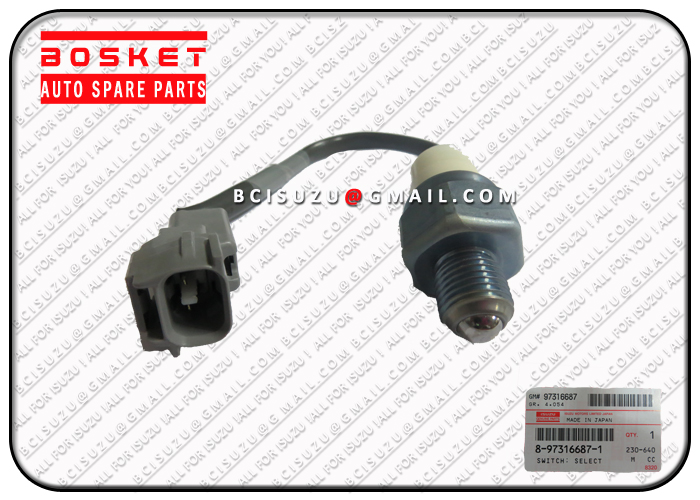 8973166871 8-97316687-1 Select Switch For Isuzu NPR 4HE1