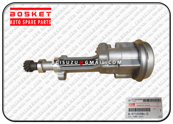 8973859840 8-97385984-0 Isuzu NKR55 4JB1 Oil Pump Asm 