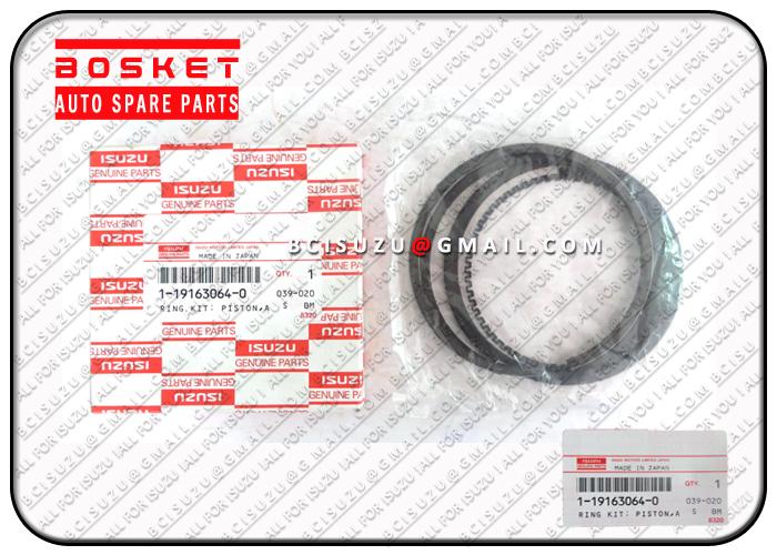 Isuzu CYZ51 6WF1 Air Compressor Piston Ring Kit 1191630640 1-19163064-0 