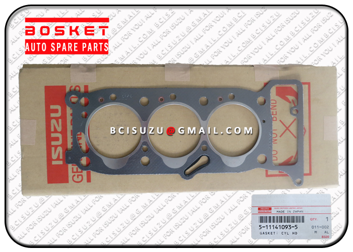 Isuzu 3KR1 Gasket Cyliner Head 5111410935 5-11141093-5 