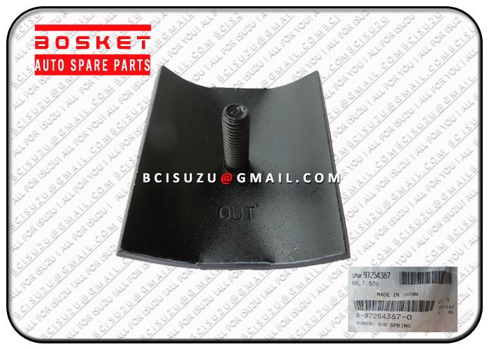 8972543870 8-97254387-0 Isuzu NPR 4BD1 Sub Spring Rubber 8941199581 8-94119958-1 