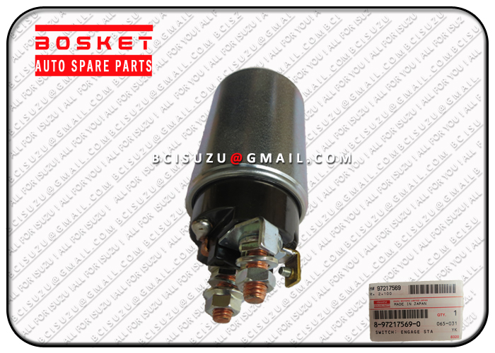 8972175690 8-97217569-0 Isuzu NPR60 4HE1 Switch Engage Starter 8971617890 8-97161789-0 