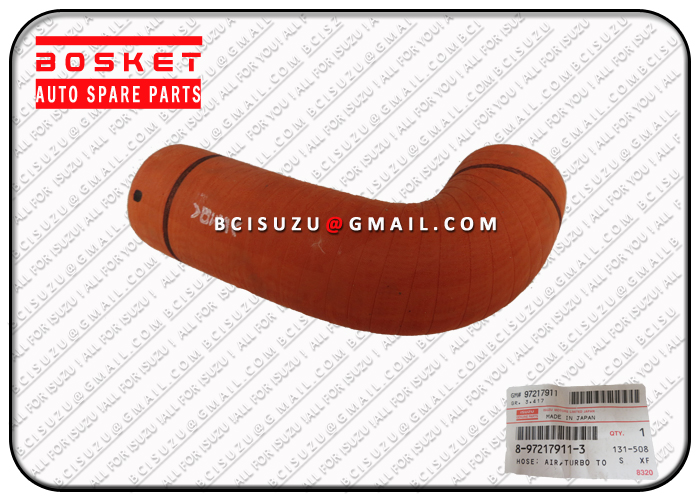 Isuzu NKR55 4JB1 Hose Air Turbo To Pipe 8972179111 8-97217911-1 