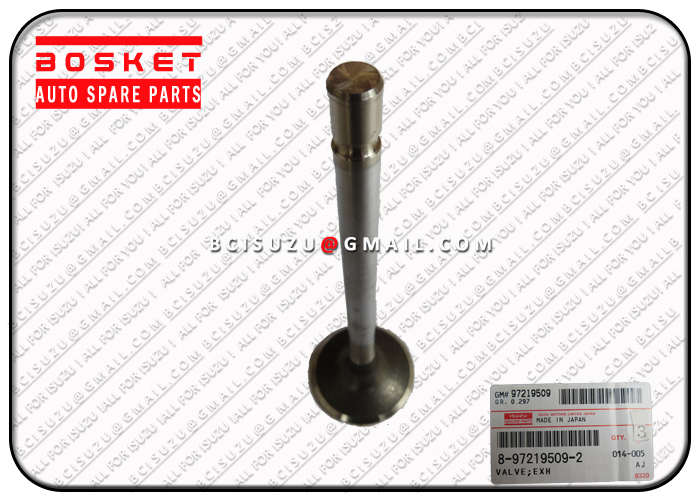 Isuzu NPR66 4HF1 Exhust Valve 8972195092 8-97219509-2 