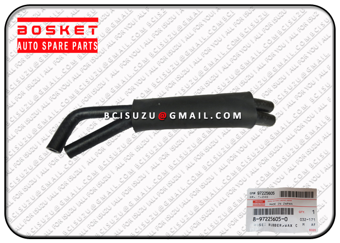 Isuzu NKR55 4JB1 Hose Rubber Wax Csd 8972256050 8-97225605-0 