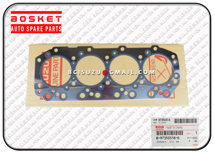 Isuzu NKR55 4JB1 Gasket Cyliner Head 8973503180 8-97350318-0 