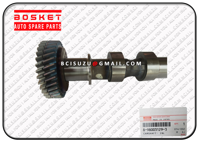 Isuzu NKR 4JB1 Inlet Camshaft 8980031293 8-98003129-3 