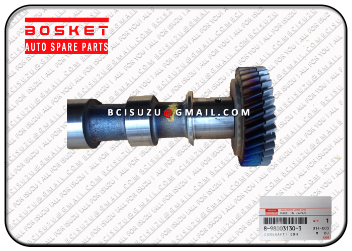 Isuzu NKR 4JB1 Exhust Camshaft 8980031303 8-98003130-3 