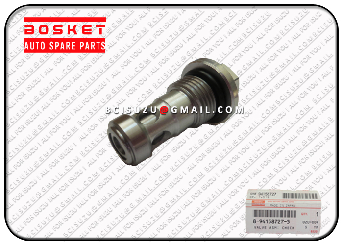 8941587275 Check Valve Asm 8-94158727-5 For ISUZU 4JA1