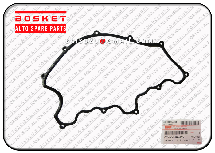 8943138030 Gasket Head To Cover 8-94313803-0 For ISUZU 4JA1