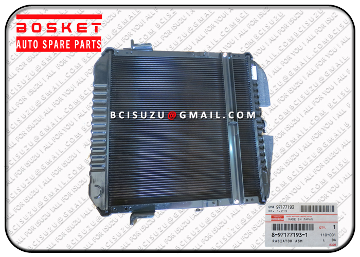 8971771931 Radiator Asm 8-97177193-1 For ISUZU 4HG1 Euro 2 Engine