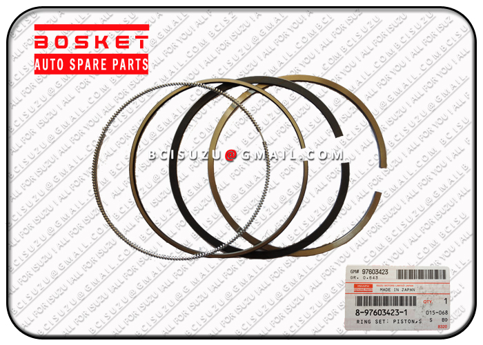 8976034231 Piston Standard Ring Set 8-97603423-1 For ISUZU NPR 4HK1 