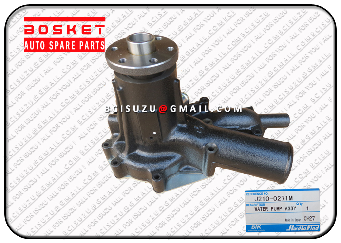 1136501333 1-13650133-3 Water Pump Asm For ISUZU XE 6HK1 