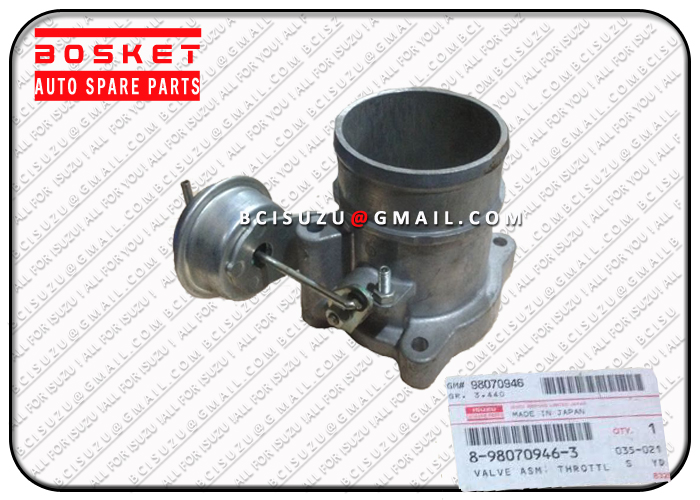 8980709463 8-98070946-3 Throttle Valve Asm For ISUZU 4HK1 4HE1 