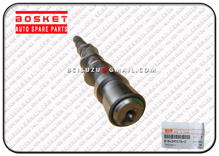 8943955762 8-94395576-2 Camshaft 8982272590 8-98227259-0 For ISUZU FRR FSR FTR 6HH1 