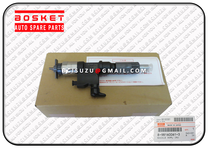 8981600613  8-98160061-3 Nozzle Asm Injector 095000-8933 For ISUZU 4HK1 Engine 