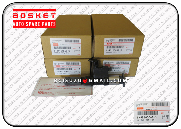 8981600613  8-98160061-3 Nozzle Asm Injector 095000-8933 For ISUZU 4HK1 Engine 