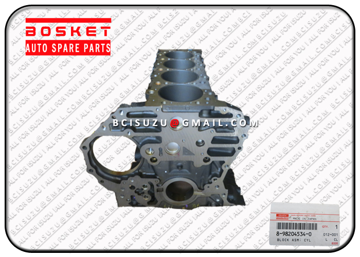 Block Asm Cyliner 8971737267 8-97173726-7 For ISUZU NPR70 4HG1 