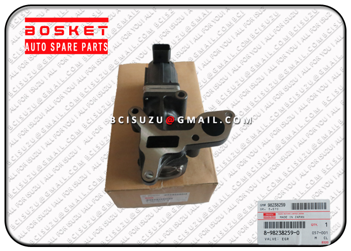 8982382590 8-98238259-0 EGR valve 8973815607 8-97381560-7 For ISUZU NLR85 4JJ1 