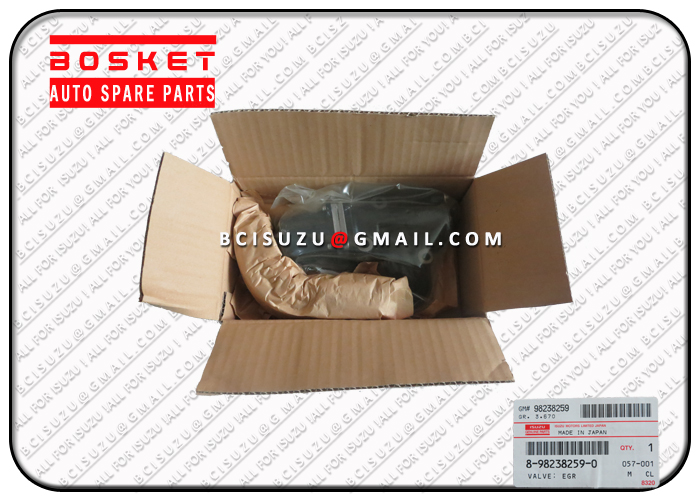 8982382590 8-98238259-0 EGR valve 8973815607 8-97381560-7 For ISUZU NLR85 4JJ1 