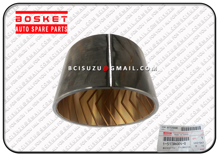 1513860040 1-51386004-0 Trunnion Shaft Bushing 8980818320 8-98081832-0 For ISUZU CYZ51K 6WF1 