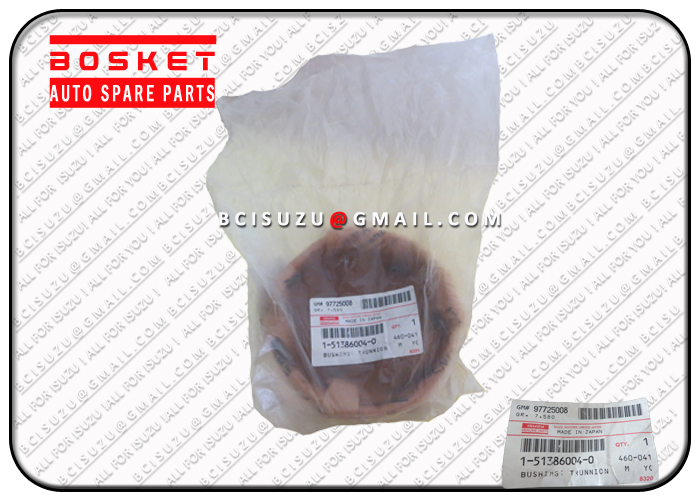 1513860040 1-51386004-0 Trunnion Shaft Bushing 8980818320 8-98081832-0 For ISUZU CYZ51K 6WF1 