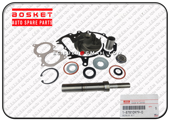 1878109790 1-87810979-0 Water Pump Repair Kit For ISUZU CXZ81K 10PE1 