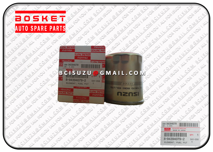 8943940792 8-94394079-2 Fuel Filter Element 1876100540 1-87610054-0 For ISUZU FSR12 6BG1 