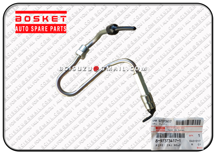 8973734171 8-97373417-1 Injector Pipe NO 2 For ISUZU NPR75 4HK1 