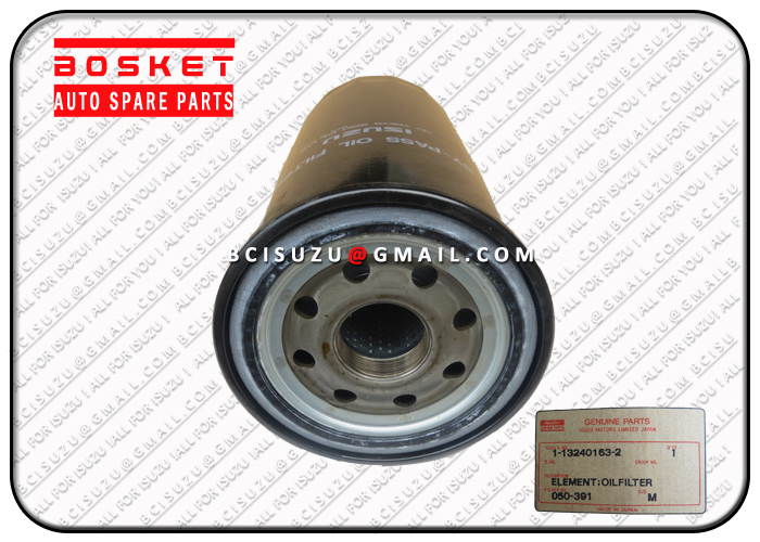 1132401632 1-13240163-2 Oil Filter Partial Cartridge 1132401040 1-13240104-0 For ISUZU 6SA1 6HE1 6HK