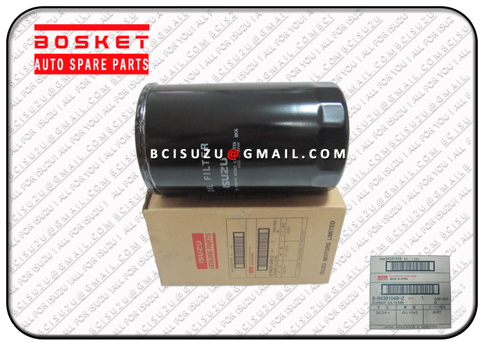 8943910491 8-94391049-1 Oil Filter Element For ISUZU FVR34 6HK1 