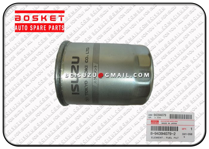 8943940792 8-94394079-2 Fuel Filter Element For ISUZU FSR12 6BG1 