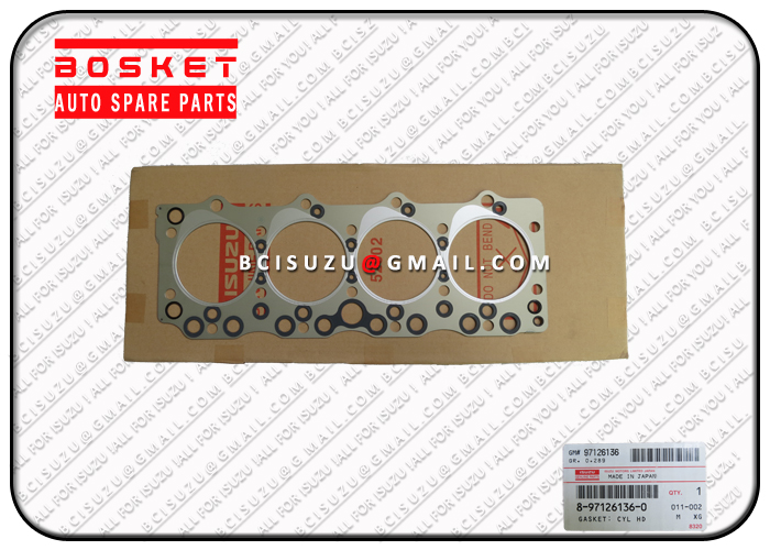 8971261360 8-97126136-0 Cylinder Head Gasket For ISUZU 4BD2 