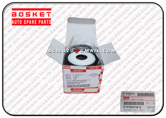 8976063180 8-97606318-0 PVC Element Kit For ISUZU For ISUZU FRR 4HK1 