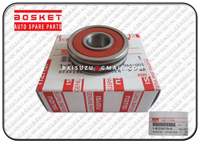 1812297700 1-81229770-0 Generator Rotor Bearing For ISUZU CXZ81K 10PE1