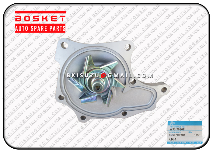 8971233302 8-97123330-2 Water Pump Asm With Gasket For ISUZU 4JG1 4JG2 Engine 