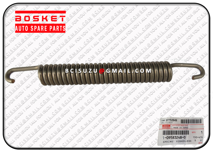 1095832480 1-09583248-0 Vibnon Exhuast Pipe Spring For ISUZU CXZ81K 10PE1 