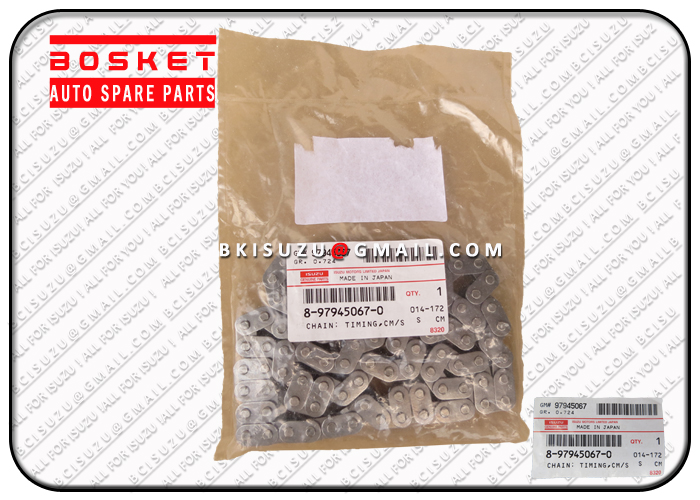 8979450670 8-97945067-0 Camshaft Timing Chain 8973123250 8-97312325-0 For ISUZU NLR85 4JJ1 