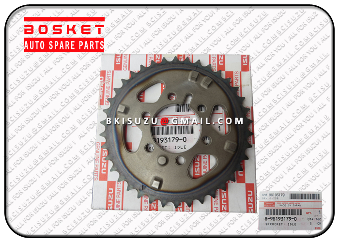 8973123310 8-97312331-0 Idle Sprocket 8981931790 8-98193179-0 For ISUZU 4JJ1 Engine