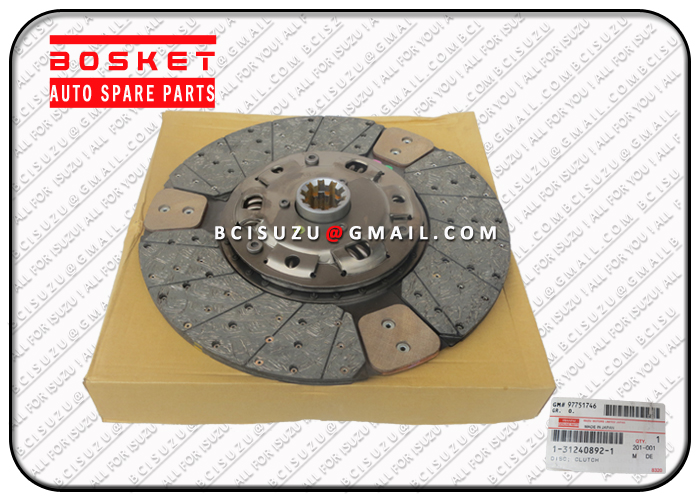 1312408760 1-31240876-0 Disc Clutch For Isuzu CXZ81K 10PE1 1312408921 1-31240892-1 