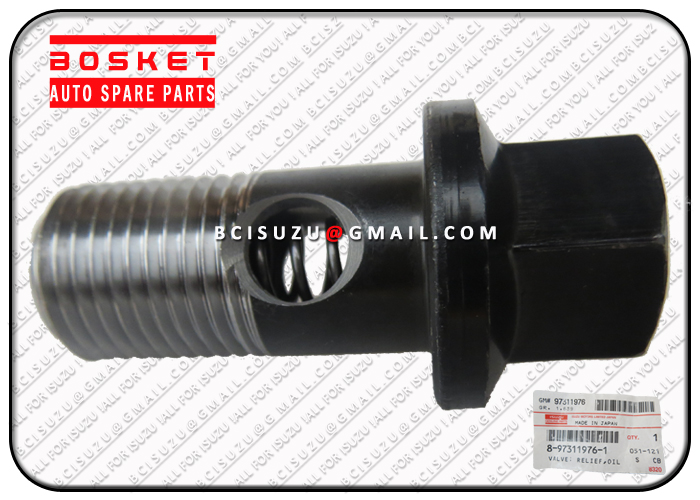 Oil Pump Relief Valve For Isuzu NKR55 4JB1 8973119761 8-97311976-1