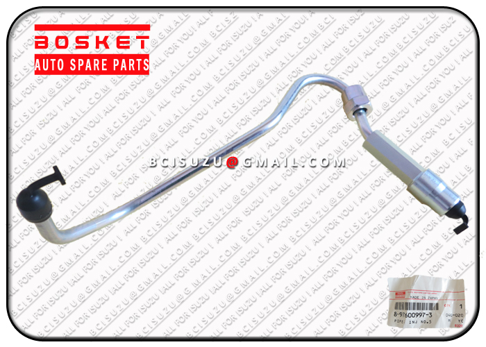 No 5 Injector Pipe For Isuzu XY 6HK1 Engine 8976009973 8-97600997-3 