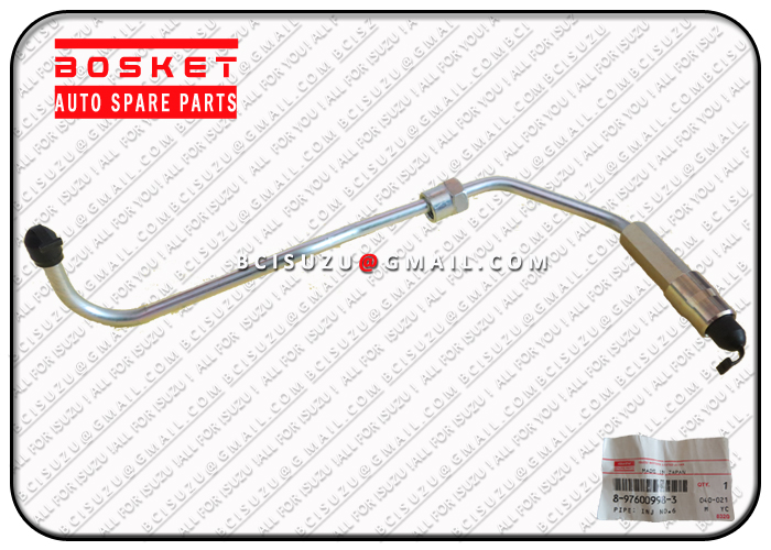 No 6 Injector Pipe For Isuzu XY 6HK1 Engine 8976009983 8-97600998-3 