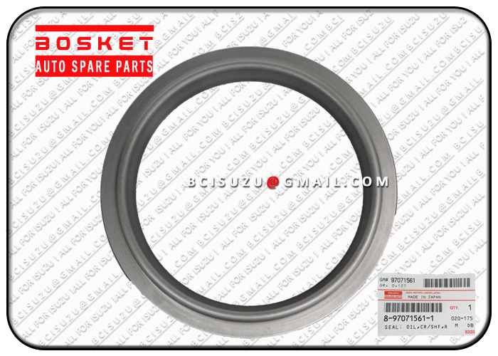 8-97071561-1 8970715611 Crankshaft Rear Oil Seal Suitable for ISUZU NKR77 4JH1 