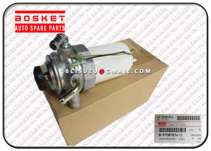 8-97081814-3 8970818143 Fuel Sedimenter Suitable for ISUZU NKR55 4JB1 