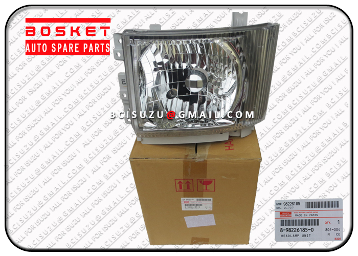 8-98051405-0 8-98226185-0 8980514050 8982261850 Head Lamp Suitable for ISUZU 700P 4HK1 