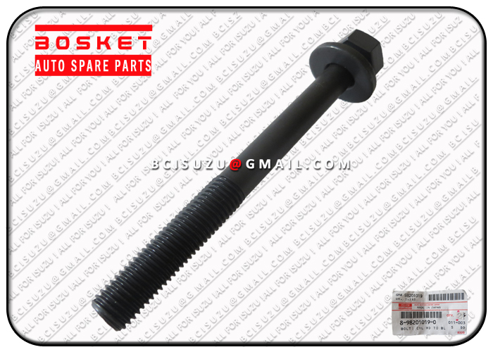 8-98201019-0 8982010190 Cylinder Head Bolt Suitable for ISUZU NPR NKR 4JJ1 